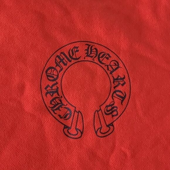 Chrome Hearts Matty Boy Chomper Flame Logo Hoodie Red-orange size Small nwt - Picture 5 of 9